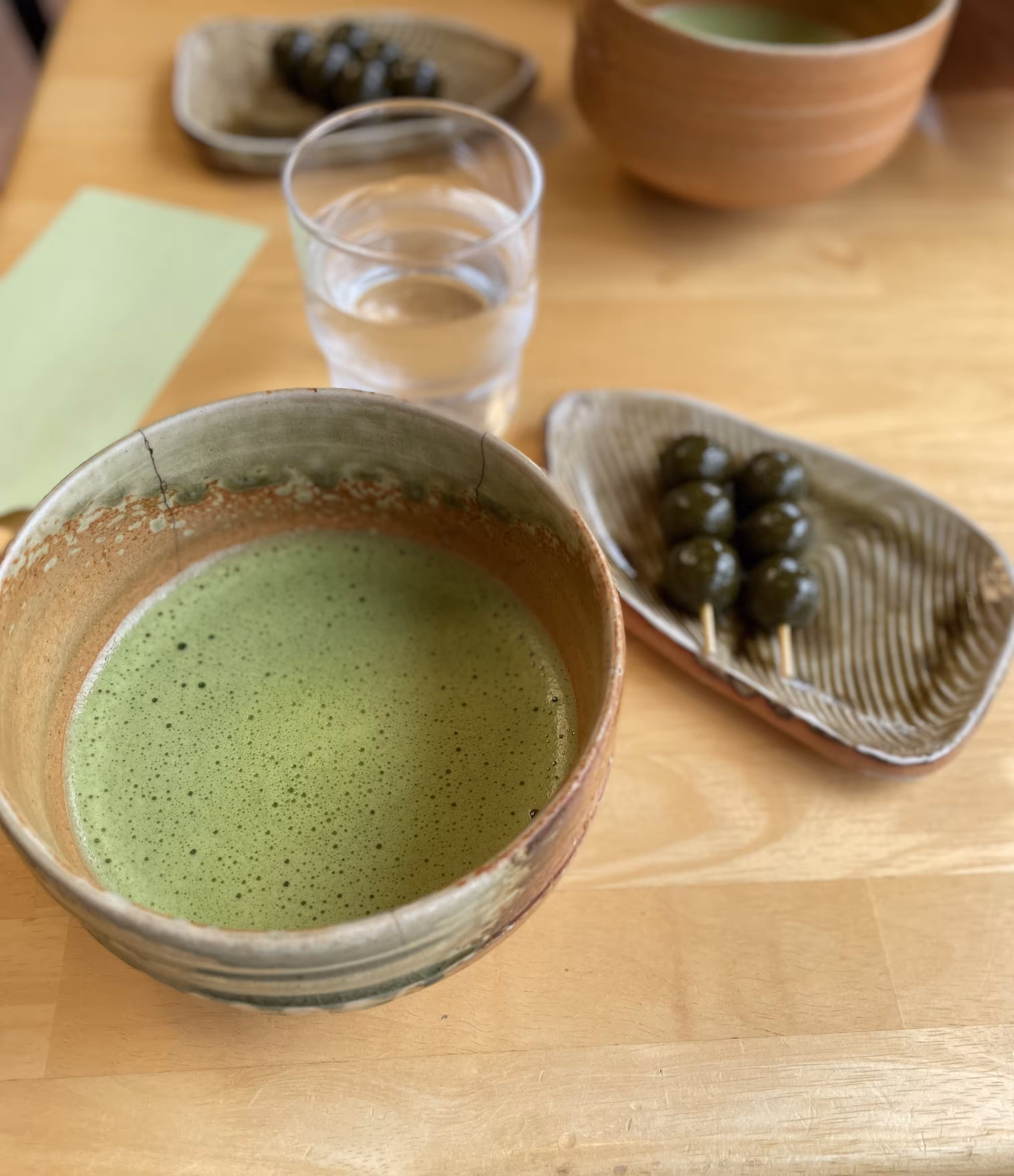 Matcha in Uji.