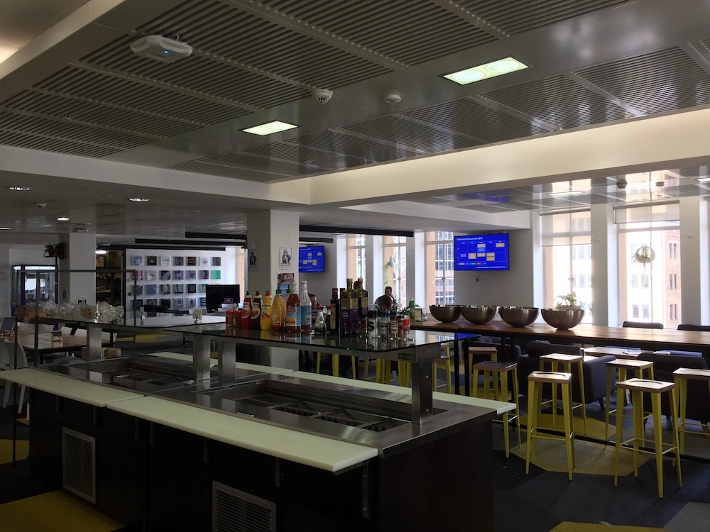 Image 4: One of Atlassian's kitchens. Quite empty after a lunch